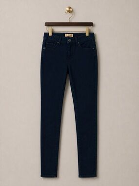 NWOT Hybrid & Company Ultra Stretch Skinny Pants XS Long S Long High Rise Navy